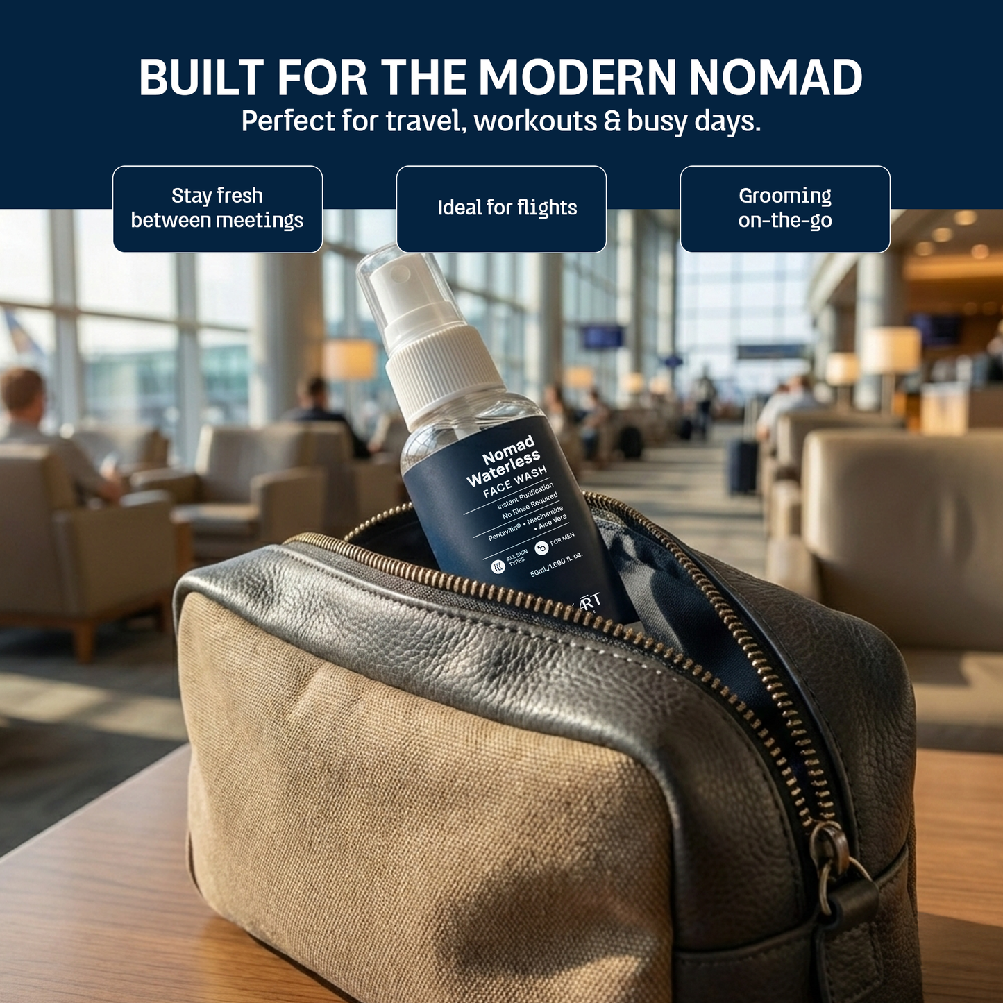 Nomad Waterless Face Wash